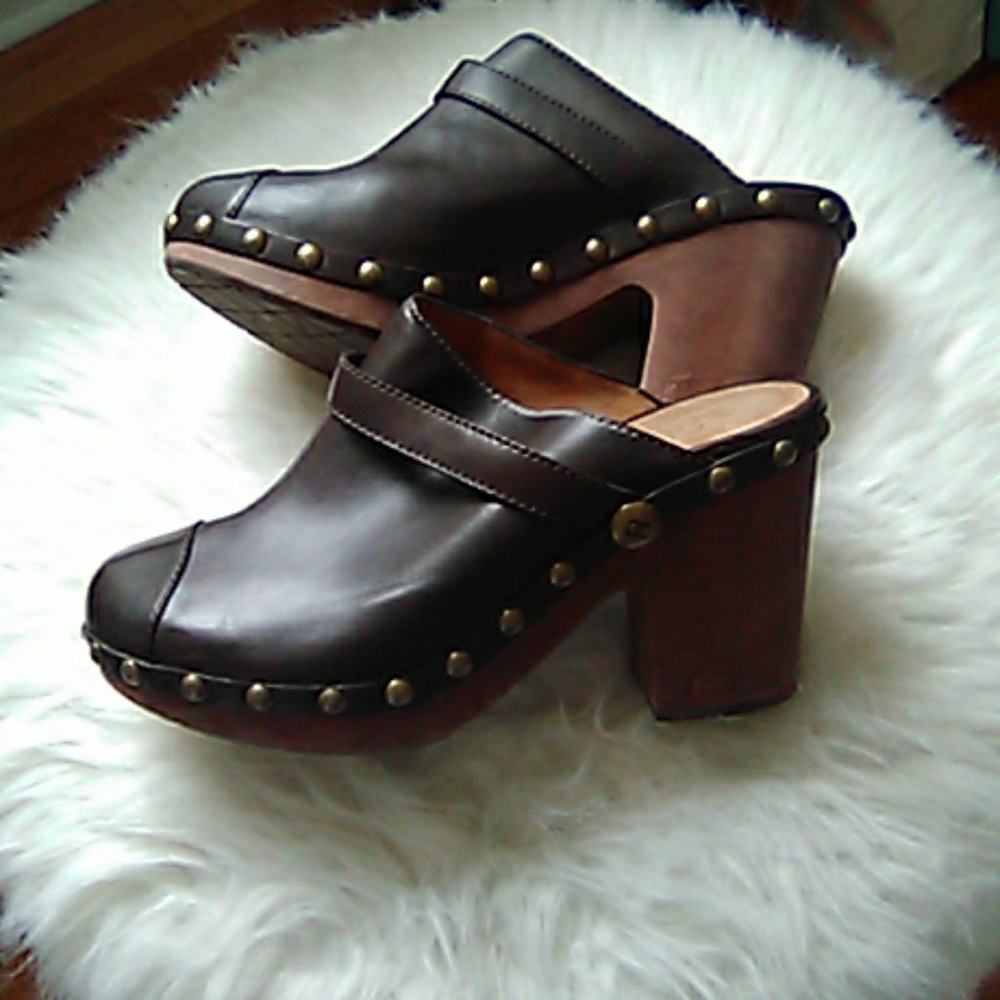Chanel Couture Platform Clogs